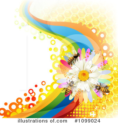 Honey Bee Clipart #1099024 by merlinul