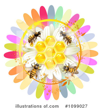 Honey Bee Clipart #1099027 by merlinul