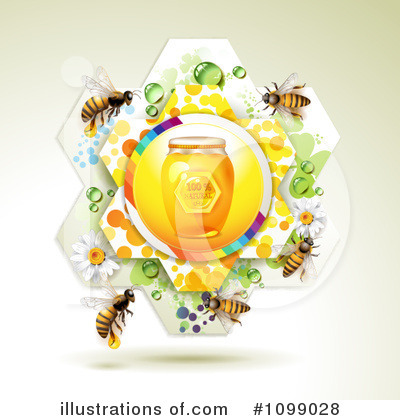 Honey Bee Clipart #1099028 by merlinul