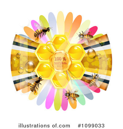 Honey Bee Clipart #1099033 by merlinul