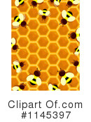 Bees Clipart #1145397 by BNP Design Studio