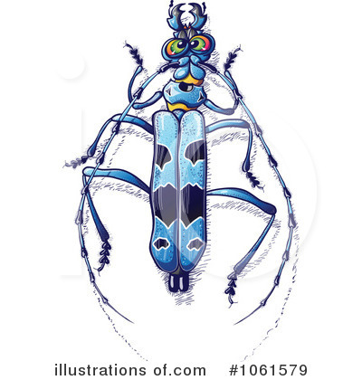 Royalty-Free (RF) Beetle Clipart Illustration by Zooco - Stock Sample #1061579