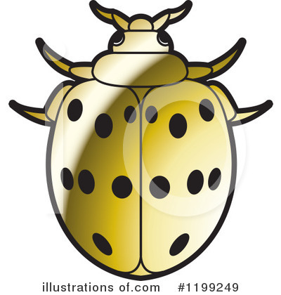 Royalty-Free (RF) Beetle Clipart Illustration by Lal Perera - Stock Sample #1199249