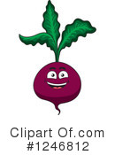 Beets Clipart #1246812 by Vector Tradition SM