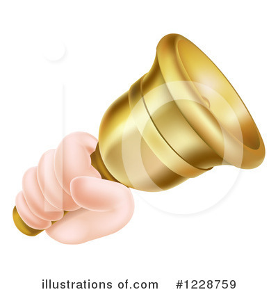 Royalty-Free (RF) Bell Clipart Illustration by AtStockIllustration - Stock Sample #1228759