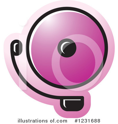 Royalty-Free (RF) Bell Clipart Illustration by Lal Perera - Stock Sample #1231688