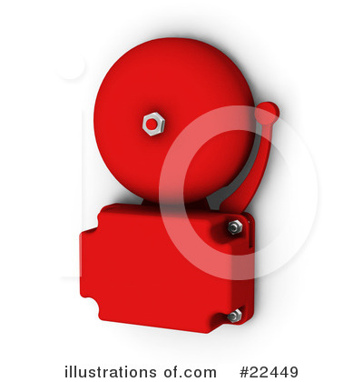Royalty-Free (RF) Bell Clipart Illustration by KJ Pargeter - Stock Sample #22449