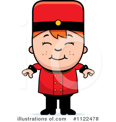 Bellboy Clipart #1122478 by Cory Thoman