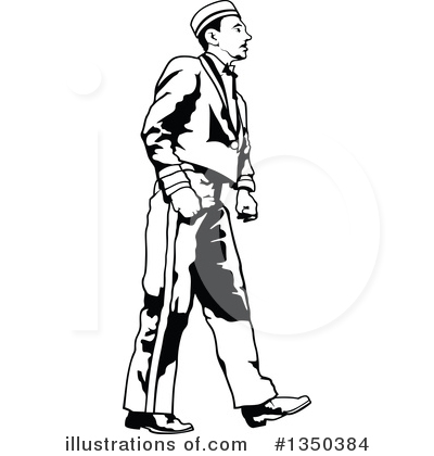 Royalty-Free (RF) Bellhop Clipart Illustration by dero - Stock Sample #1350384