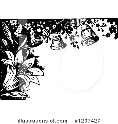 Royalty-Free (RF) Bells Clipart Illustration by Prawny Vintage - Stock Sample #1207427