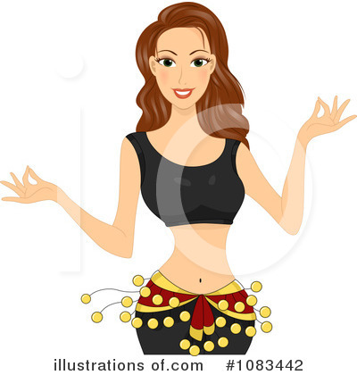 Belly Dancing Clipart #1083442 by BNP Design Studio
