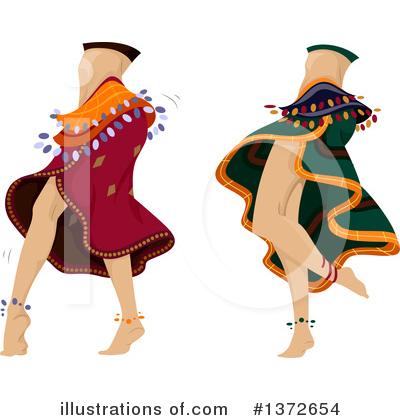 Royalty-Free (RF) Belly Dancer Clipart Illustration by BNP Design Studio - Stock Sample #1372654