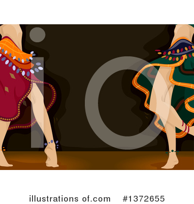 Royalty-Free (RF) Belly Dancer Clipart Illustration by BNP Design Studio - Stock Sample #1372655