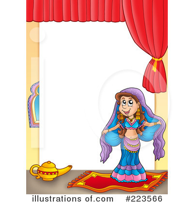 Belly Dancing Clipart #223566 by visekart