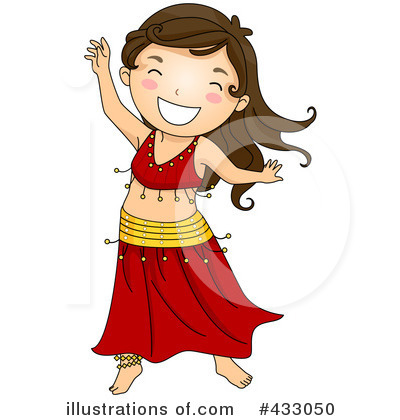 Royalty-Free (RF) Belly Dancing Clipart Illustration by BNP Design Studio - Stock Sample #433050