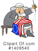 Betsy Ross Clipart #1409540 by djart