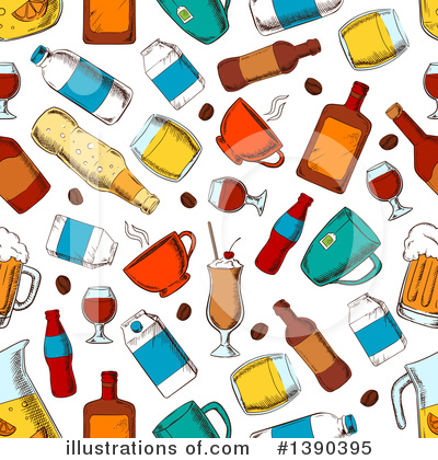 Soda Bottle Clipart #1390395 by Vector Tradition SM