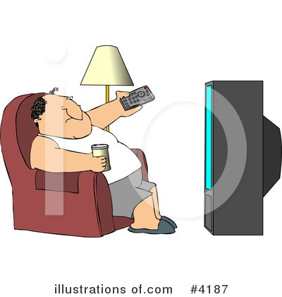 Couch Potato Clipart #4187 by djart