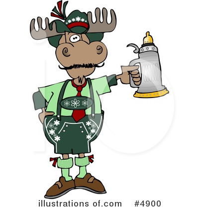 Royalty-Free (RF) Beverage Clipart Illustration by djart - Stock Sample #4900