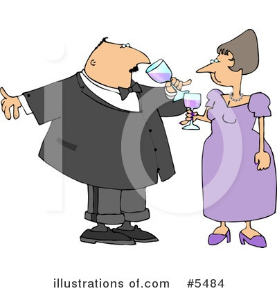 Royalty-Free (RF) Beverage Clipart Illustration by djart - Stock Sample #5484