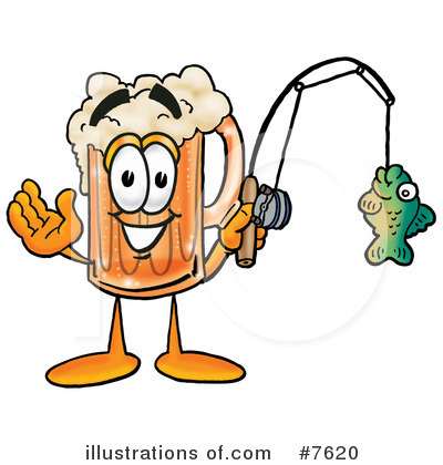 Beer Mug Character Clipart #7620 by Mascot Junction