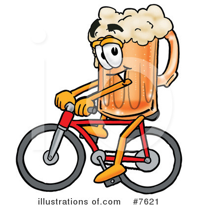Beer Mug Character Clipart #7621 by Mascot Junction