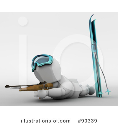 Skiing Clipart #90339 by KJ Pargeter