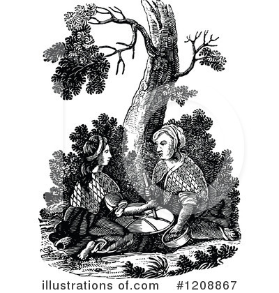 Royalty-Free (RF) Biblical Clipart Illustration by Prawny Vintage - Stock Sample #1208867