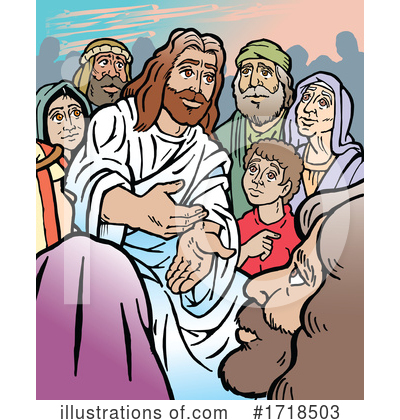 Bible Clipart #1718503 by Johnny Sajem