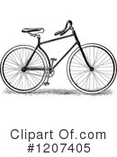 Bicycle Clipart #1207405 by Prawny Vintage