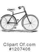 Bicycle Clipart #1207406 by Prawny Vintage