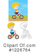 Bicycle Clipart #1226764 by Alex Bannykh