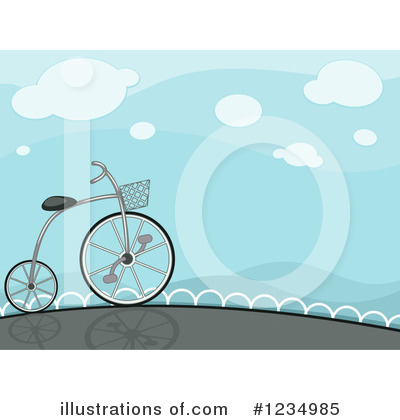 Royalty-Free (RF) Bicycle Clipart Illustration by BNP Design Studio - Stock Sample #1234985