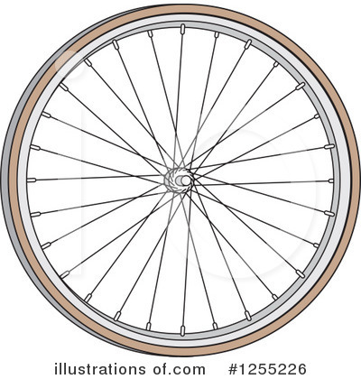 Royalty-Free (RF) Bicycle Clipart Illustration by Andy Nortnik - Stock Sample #1255226