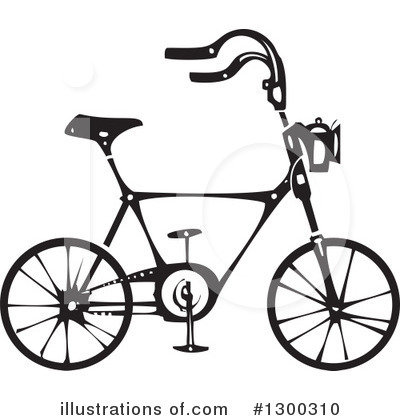 Royalty-Free (RF) Bicycle Clipart Illustration by xunantunich - Stock Sample #1300310