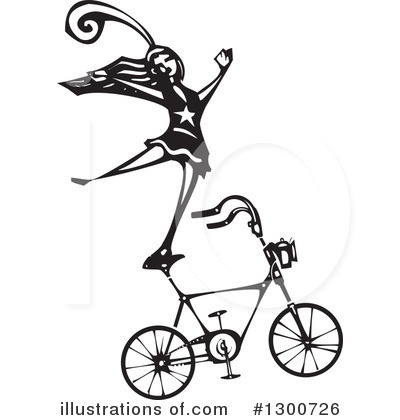 Royalty-Free (RF) Bicycle Clipart Illustration by xunantunich - Stock Sample #1300726