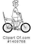 Bicycle Clipart #1409768 by djart