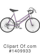 Bicycle Clipart #1409933 by djart