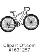 Bicycle Clipart #1631257 by Vector Tradition SM