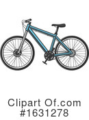 Bicycle Clipart #1631278 by Vector Tradition SM