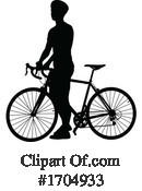 Bicycle Clipart #1704933 by AtStockIllustration