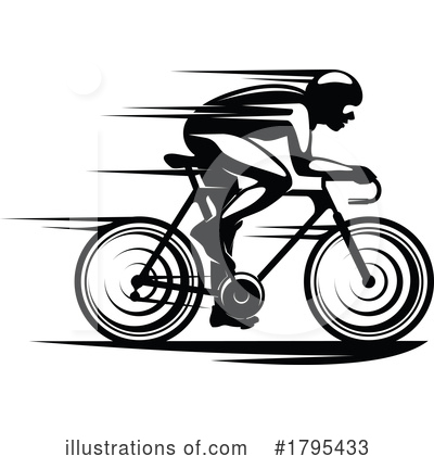 Royalty-Free (RF) Bicycle Clipart Illustration by Vector Tradition SM - Stock Sample #1795433