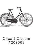 Bicycle Clipart #209563 by BestVector