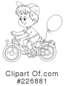 Bicycle Clipart #226881 by Alex Bannykh