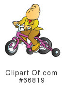 Bicycle Clipart #66819 by Snowy