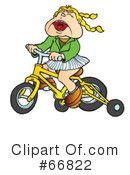 Bicycle Clipart #66822 by Snowy