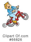 Bicycle Clipart #66826 by Snowy