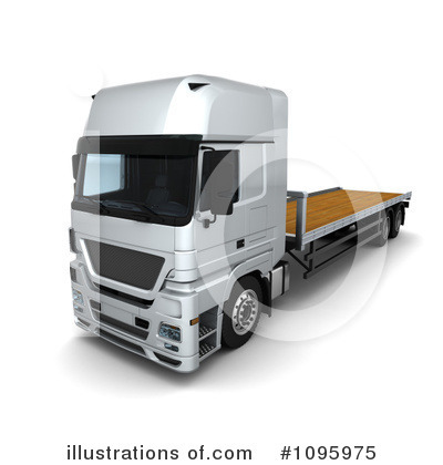 Truck Clipart #1095975 by KJ Pargeter
