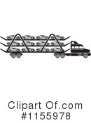 Big Rig Clipart #1155978 by Lal Perera