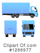 Big Rig Clipart #1266977 by vectorace